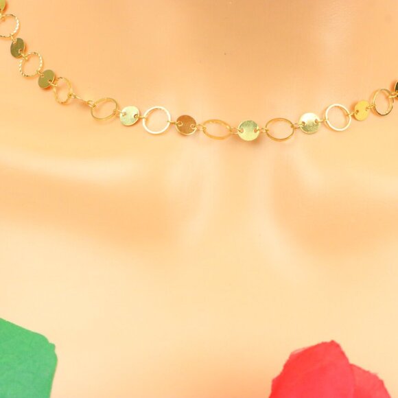 Delicate & Contemporary Necklace Chain, A Lovely Choice for Women, EVCH1639 - Picture 7 of 10